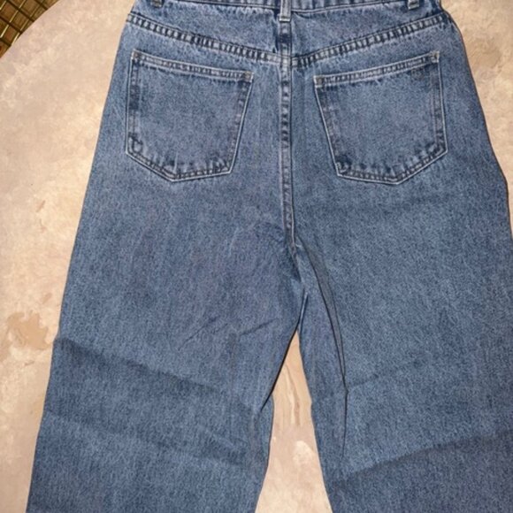 DISSH Mid Blue Carson Wide-Leg Denim Jean - Picture 2 of 5